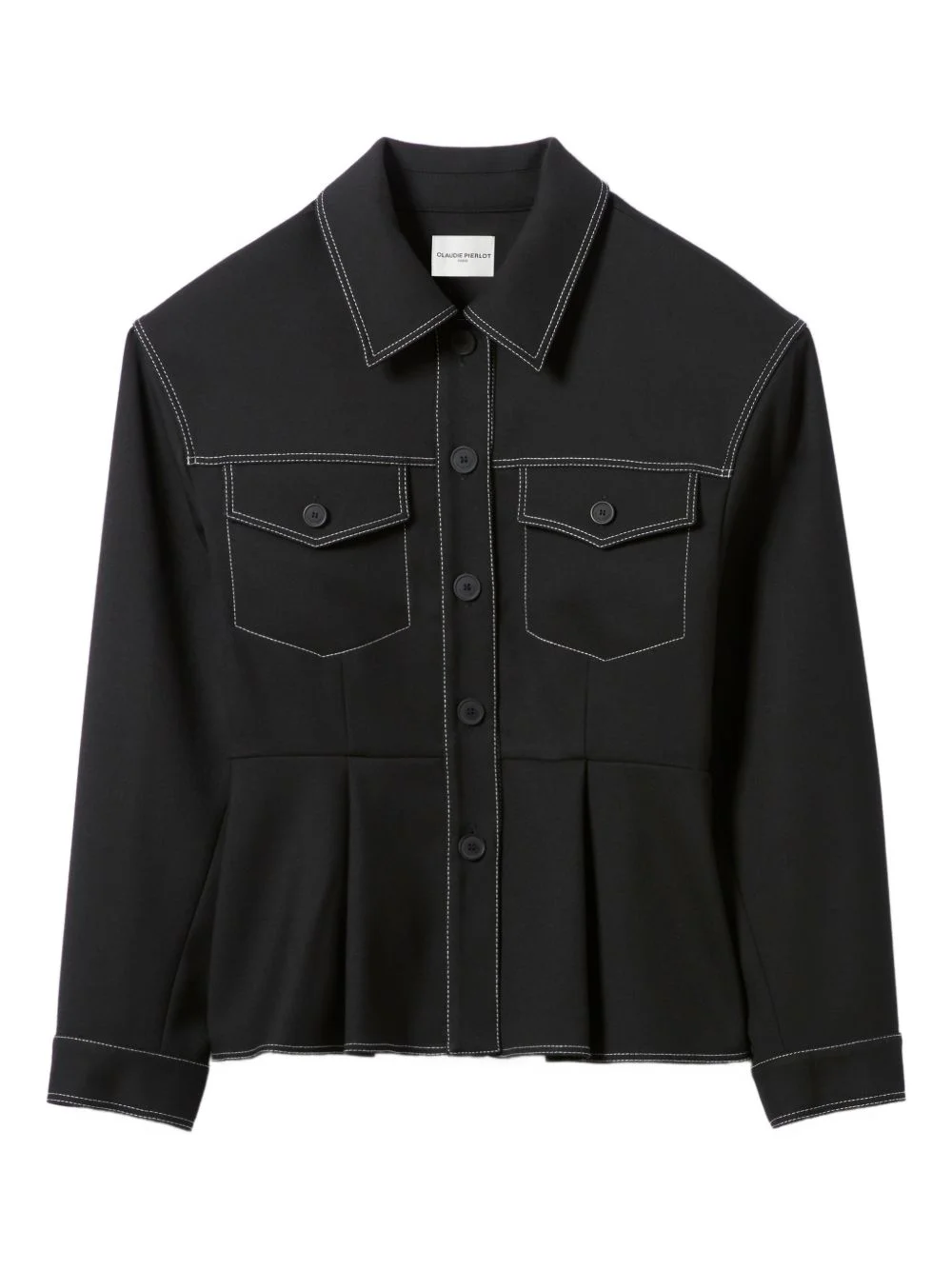 buttoned jacket - 1