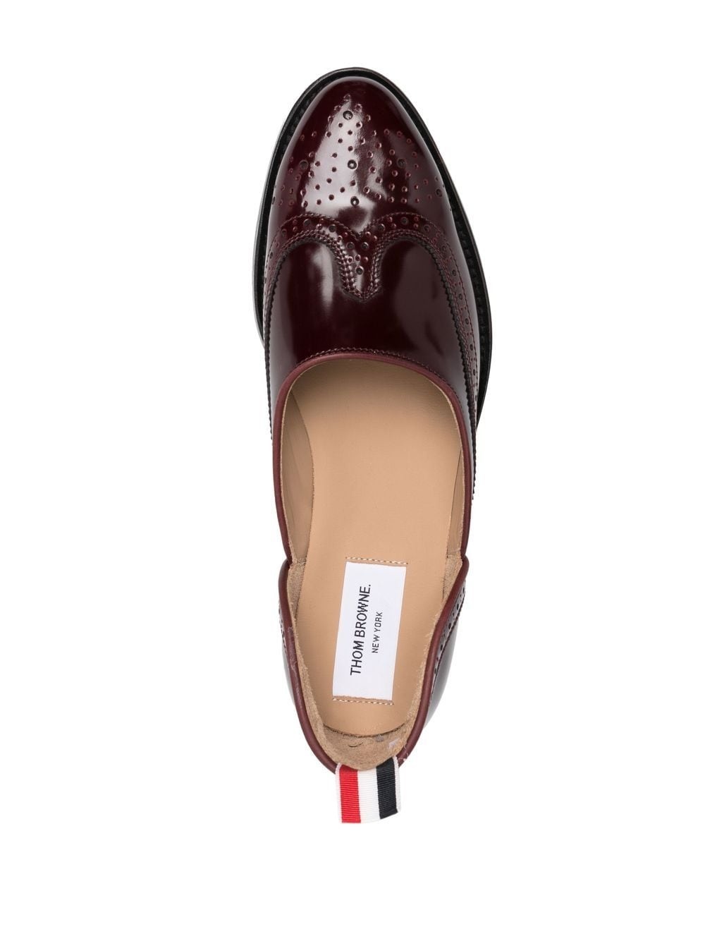 slip-on RWB Brogues - 4