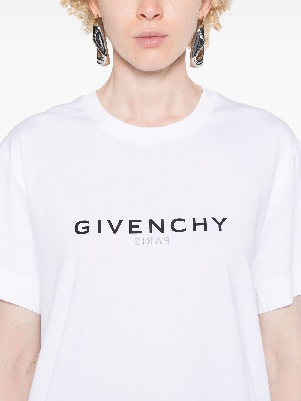 logo-print cotton T-shirt - 5