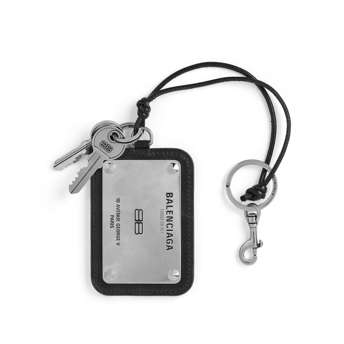 Men's Charm/keychain Lola in Black/silver - 1