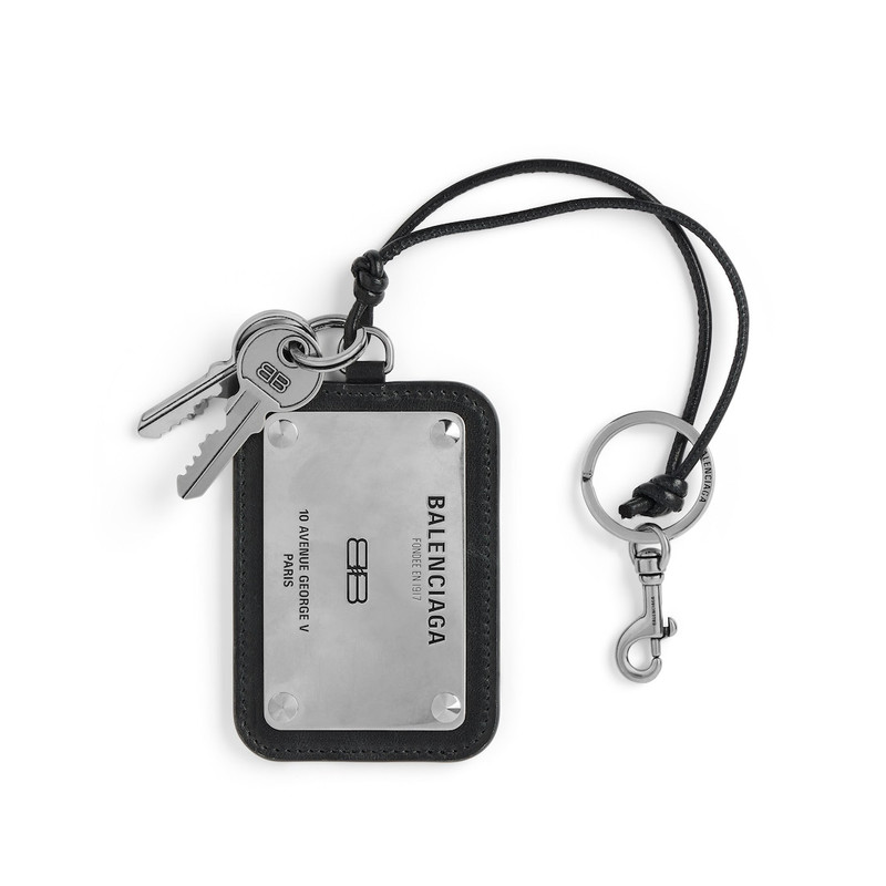 Men's Charm/keychain Lola in Black/silver 1