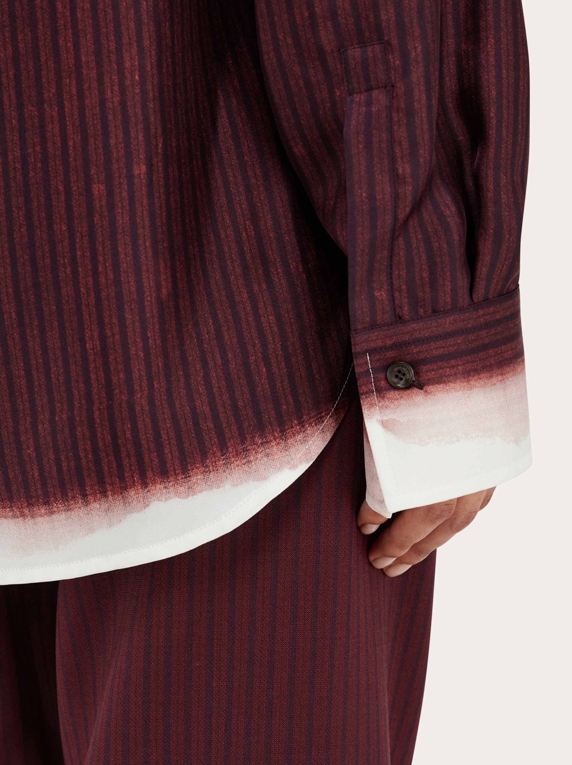 Printed silk shirt - 7