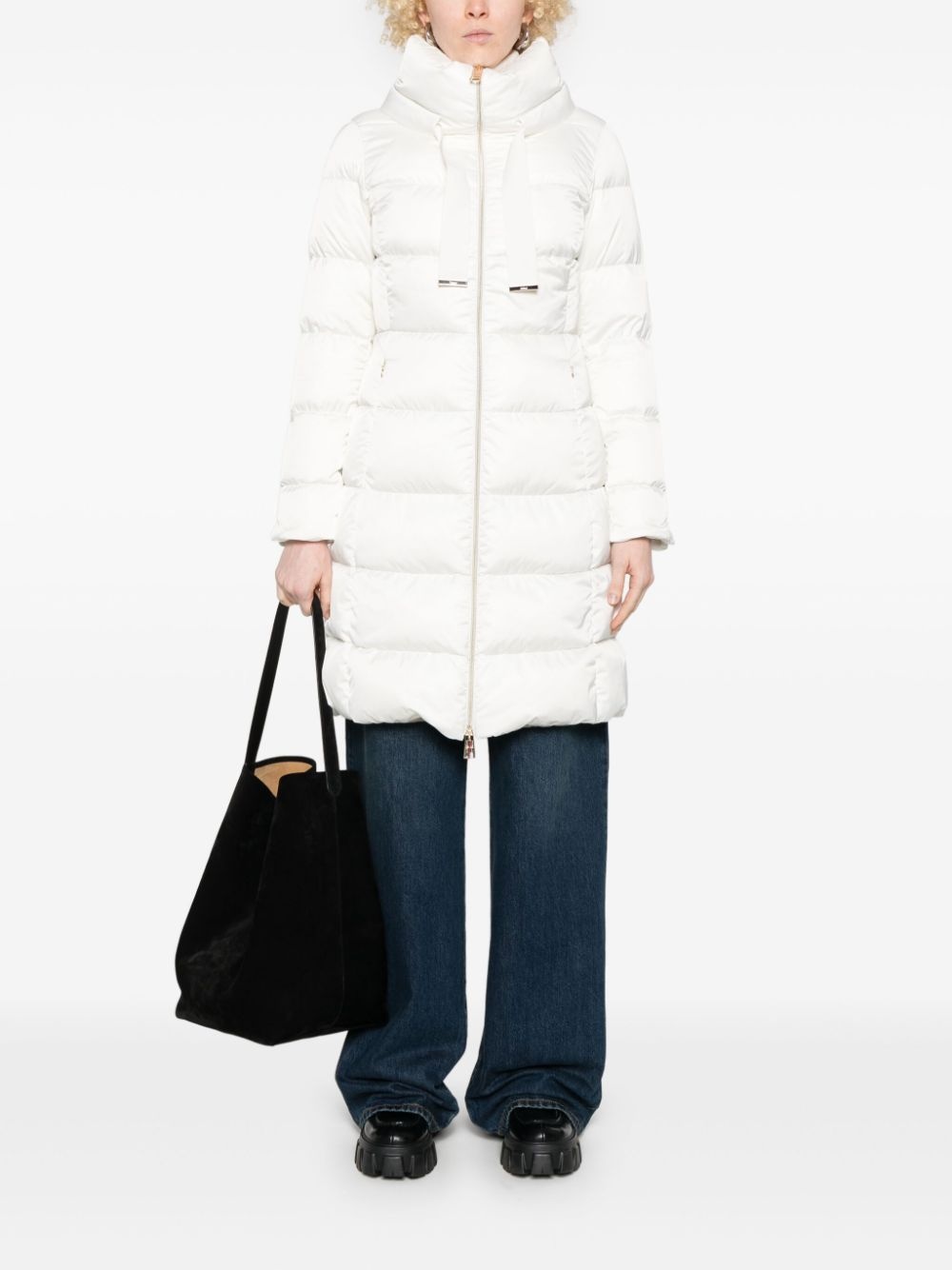 quilted parka - 2