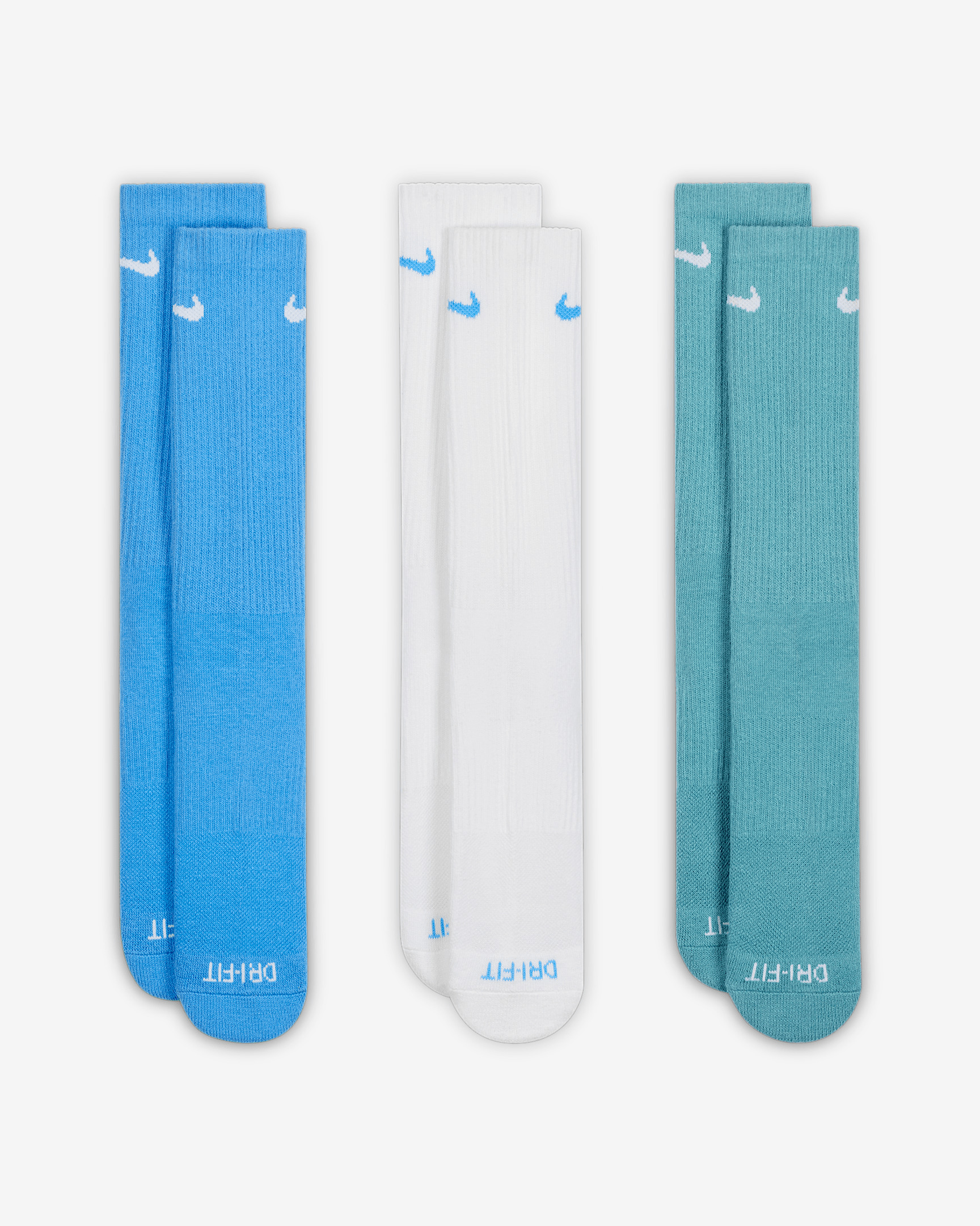 Nike Everyday Plus Cushioned Training Crew Socks (3 Pairs) - 2
