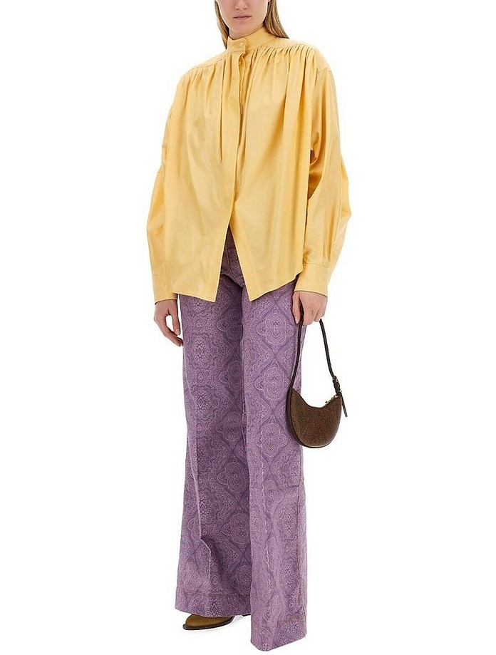 Cotton Poplin Blouse - 2