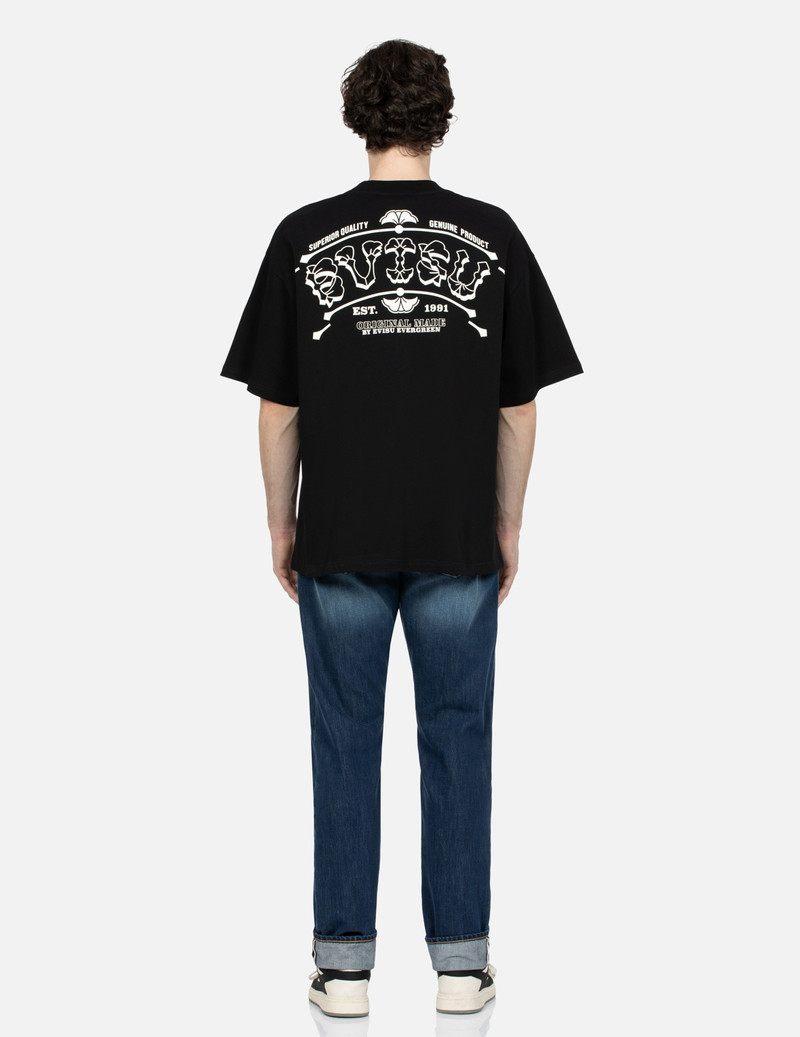 SEAGULL AND KAMON EMBOSSED CARROT FIT JEANS #2017 5