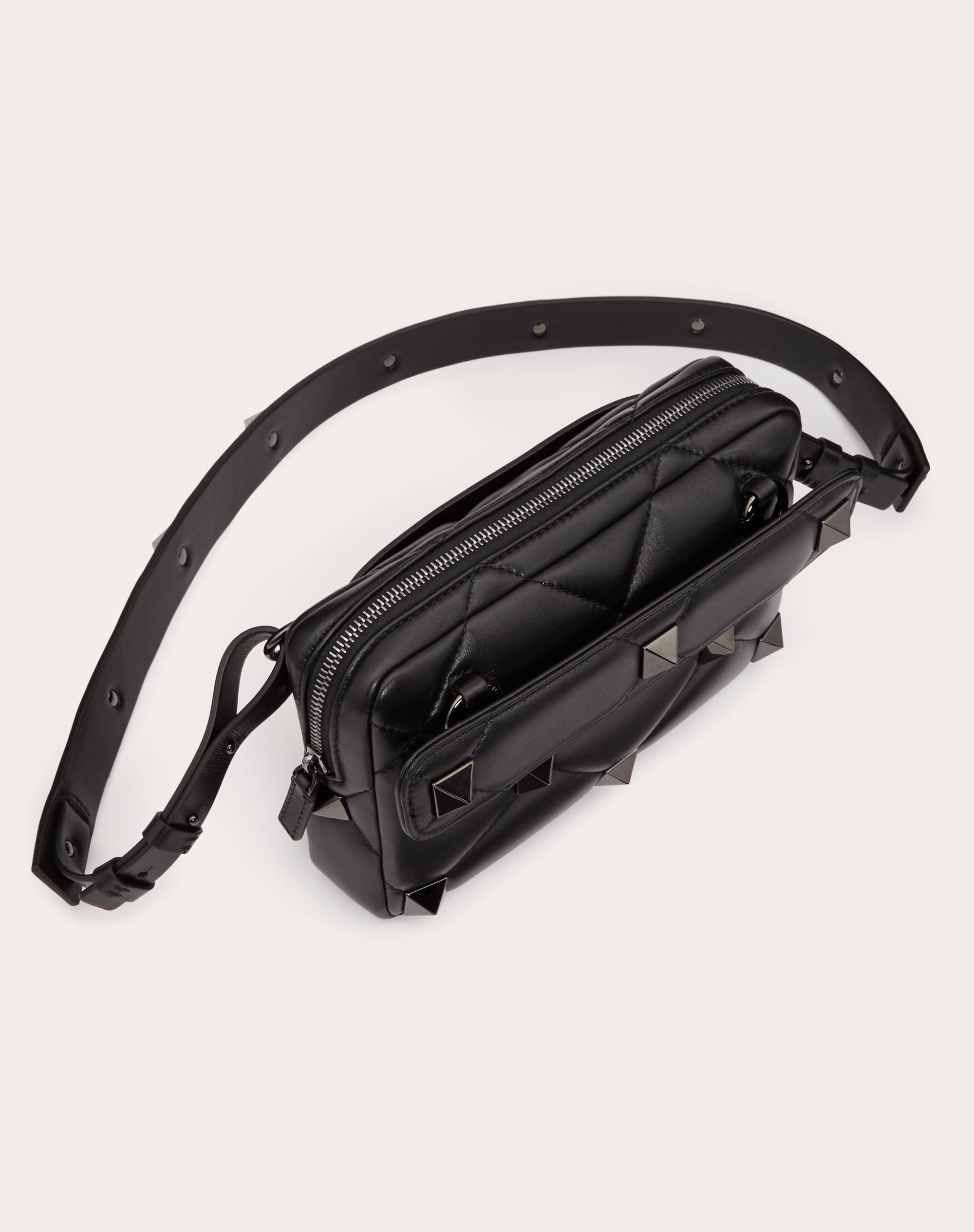 ROMAN STUD NAPPA LEATHER CROSSBODY BAG - 6