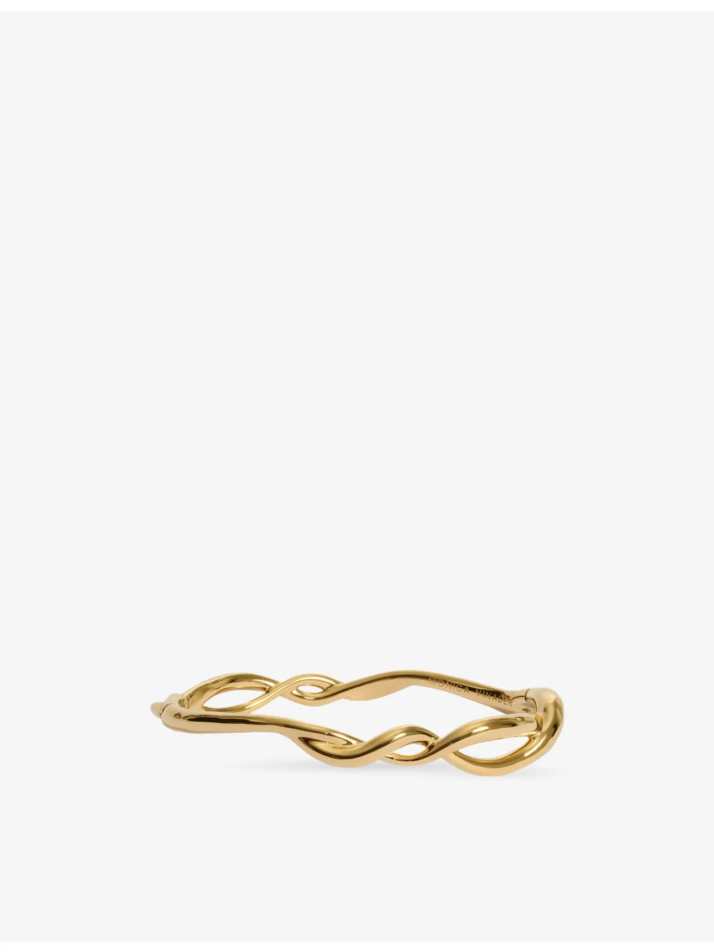 Ochre 18ct Yellow Gold Vermeil Bangle - 1