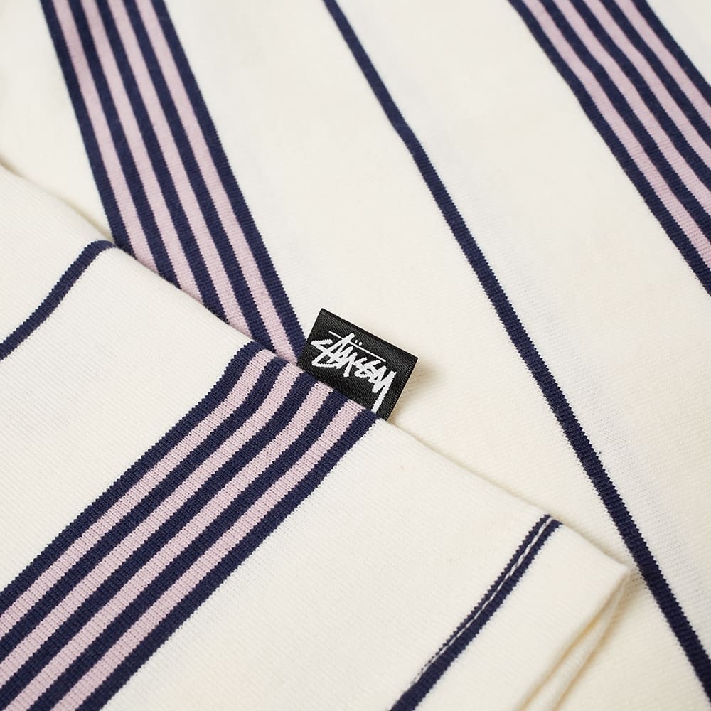 Stussy Asher Stripe Crew Tee - 3