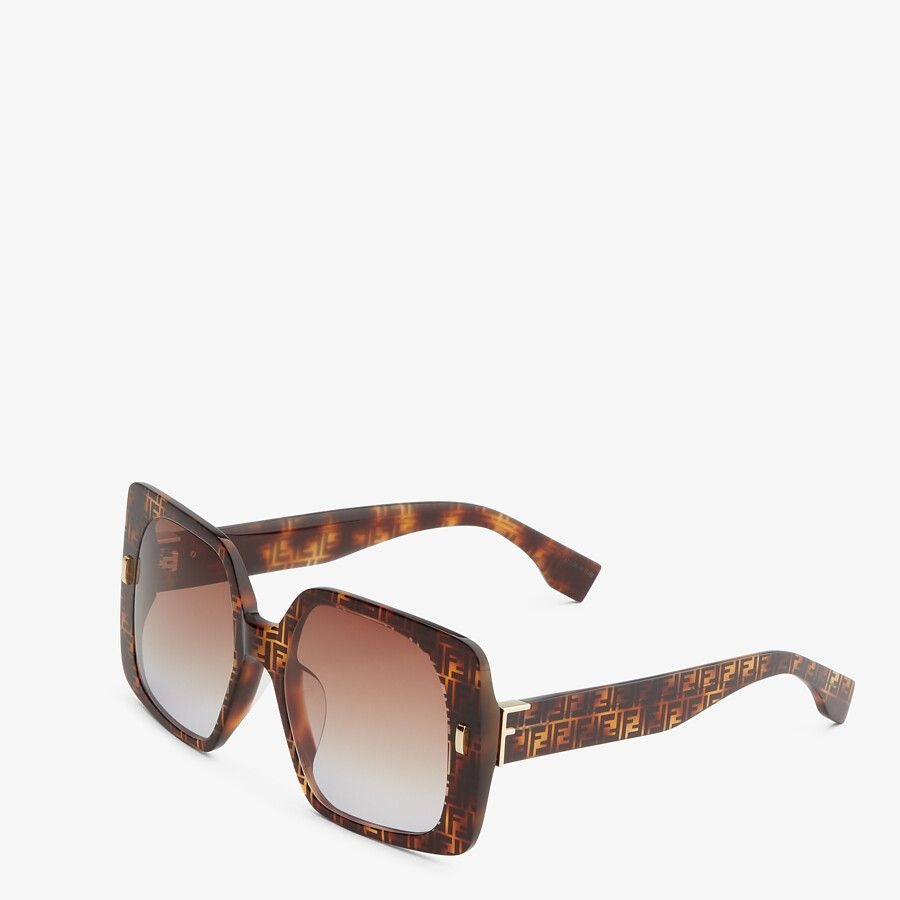 Tortoiseshell acetate sunglasses - 2