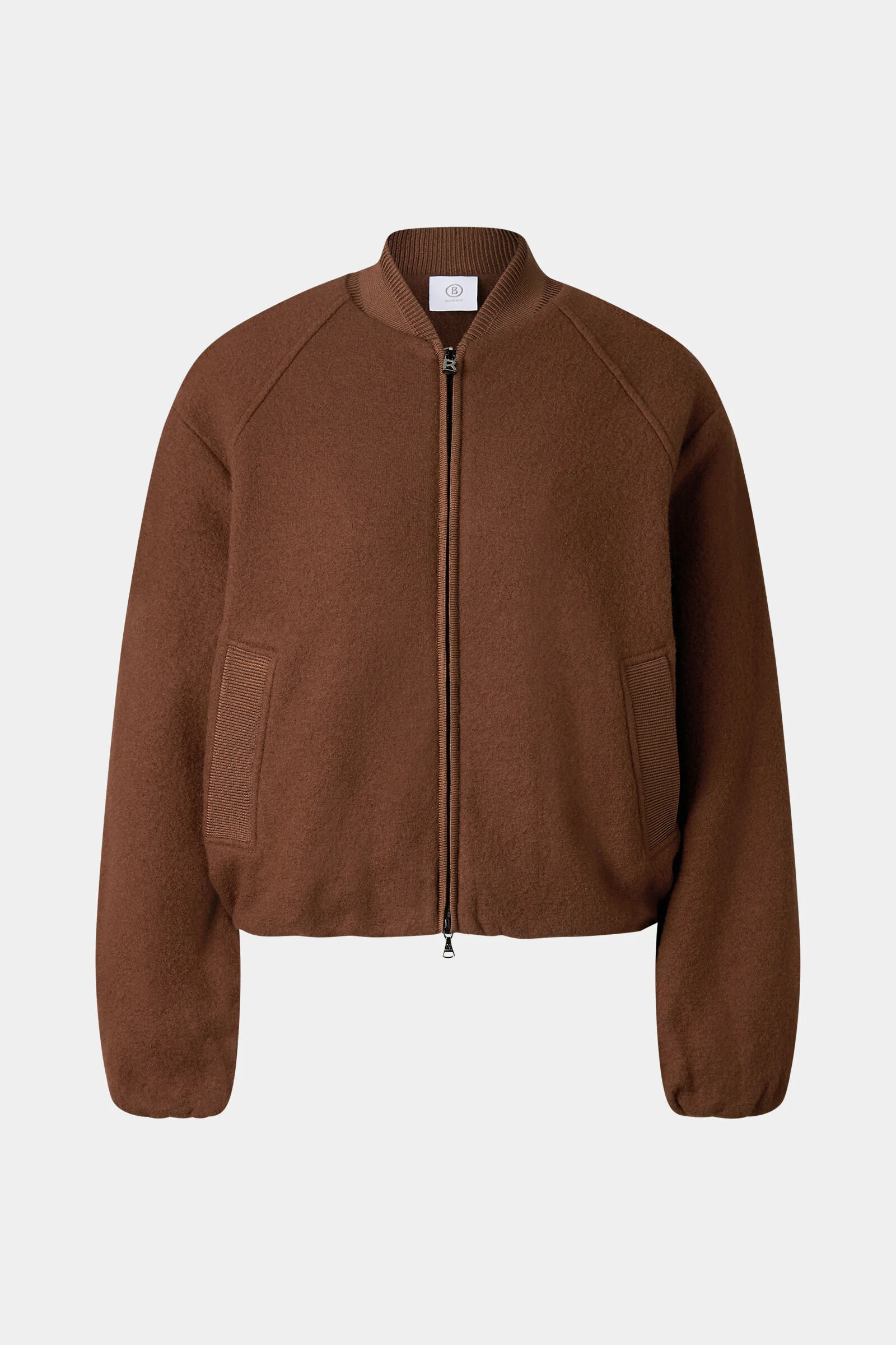 Editha wool blouson in Brown - 1