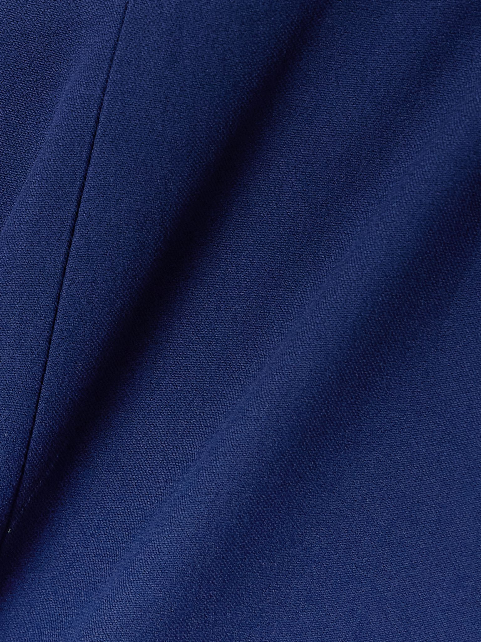 Crepe flared pants Midnight blue - 5
