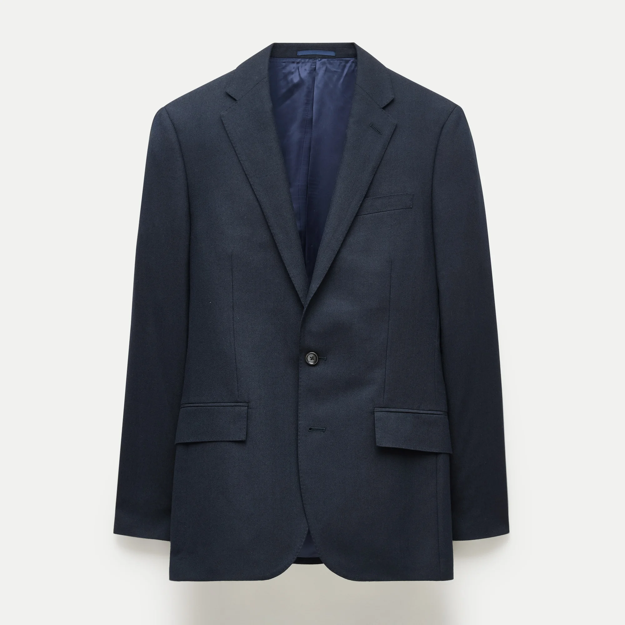 Ludlow Slim-fit suit jacket in English cotton-wool blend - 1