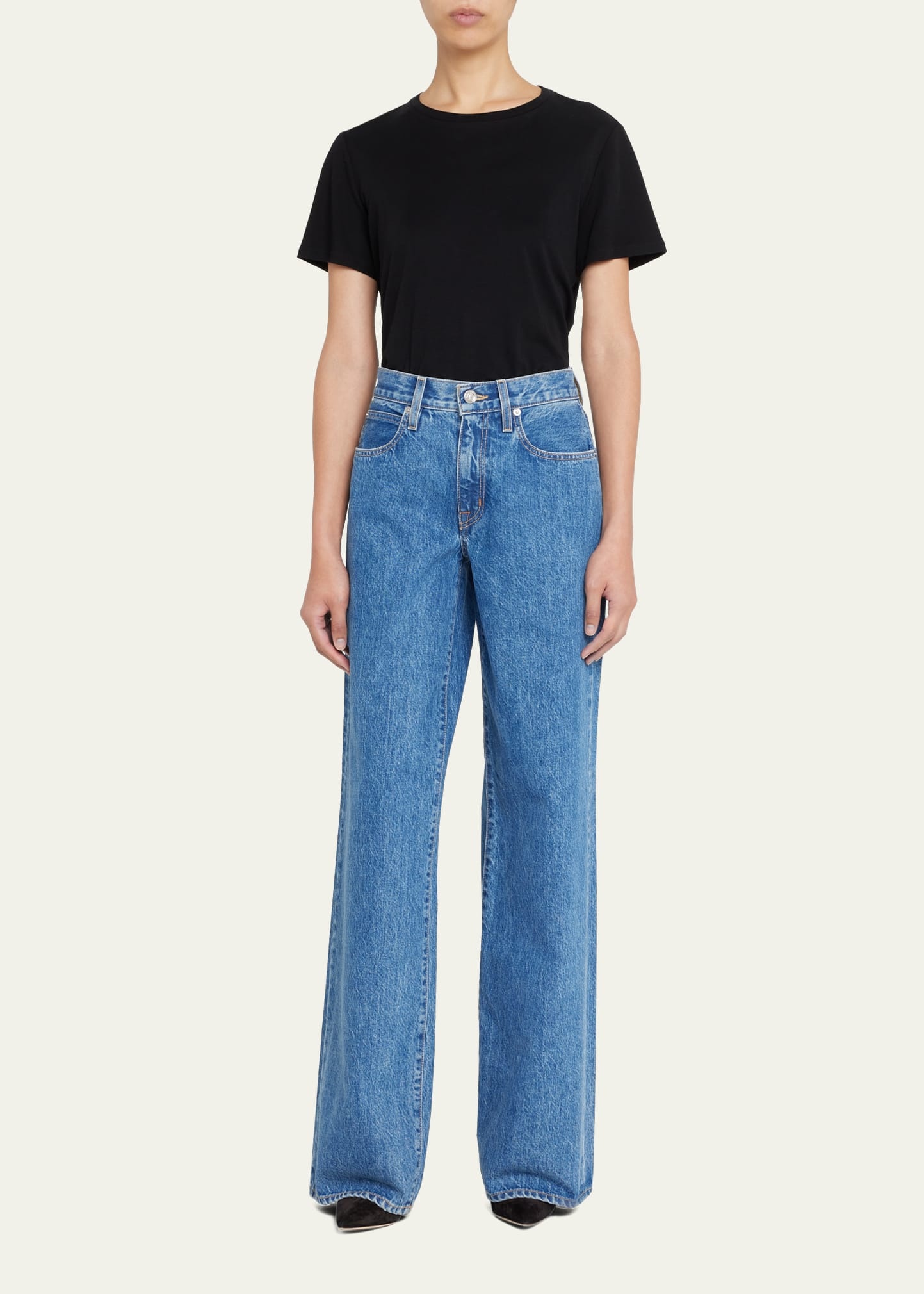 Mica Low-Rise Wide Relaxed Jeans - 2
