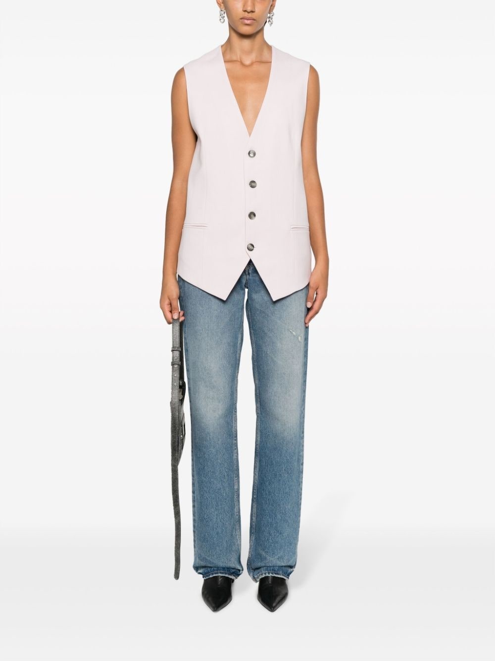 virgin wool waistcoat - 2