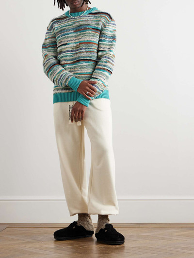 Alanui Madurai Striped Cotton-Blend Sweater outlook