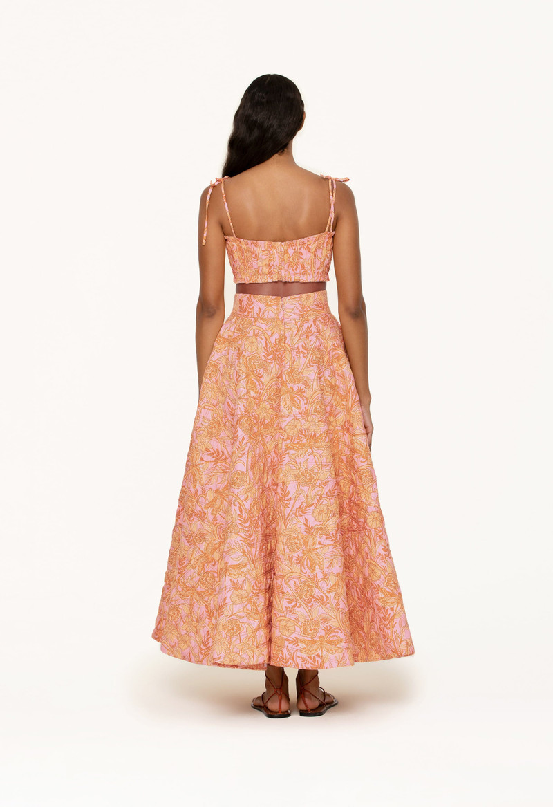 Moringa Vuelo Atardecer Cropped Top 4