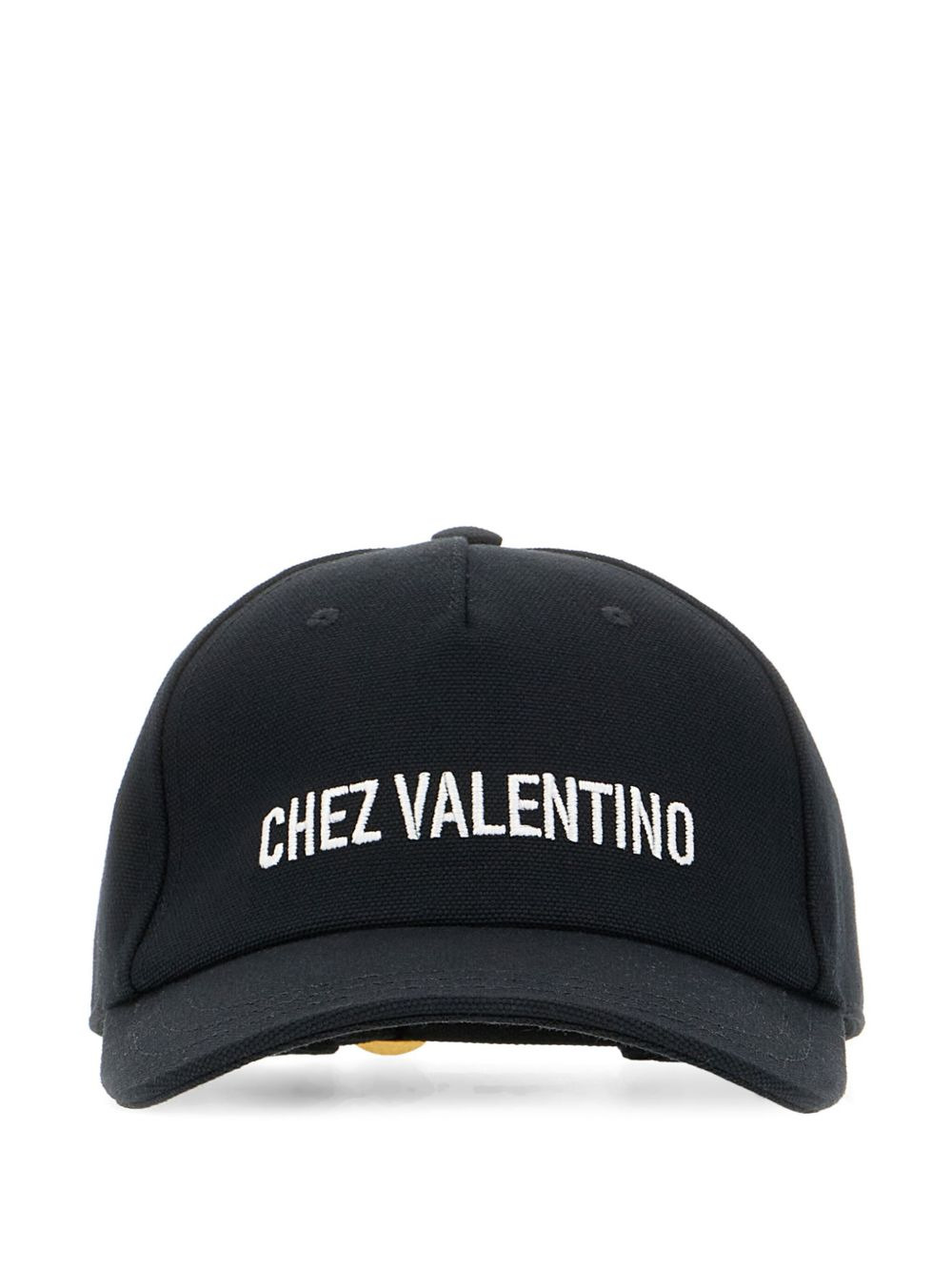 logo-embroidered cap - 1
