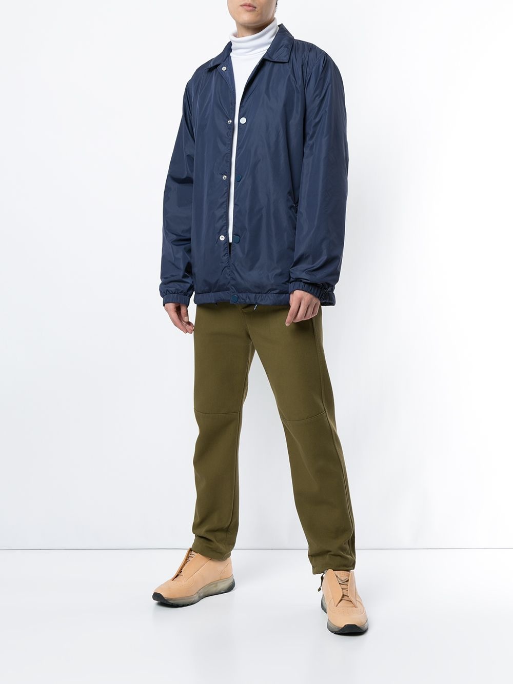 snap button jacket - 2