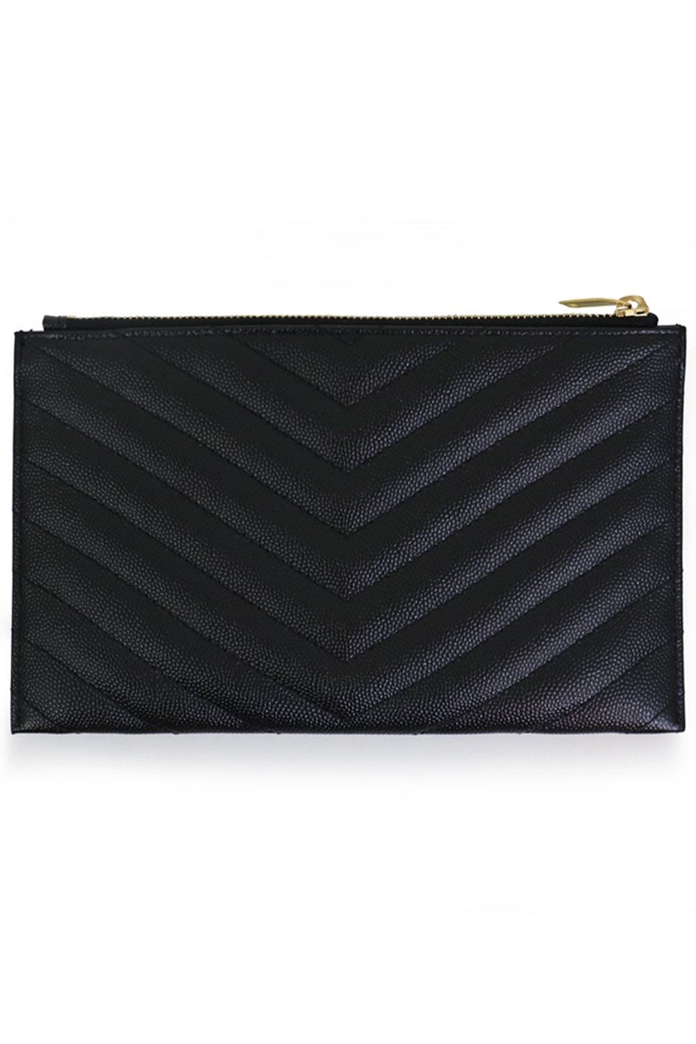 MONOGRAMME BILL POUCH | BLACK/GOLD - 3