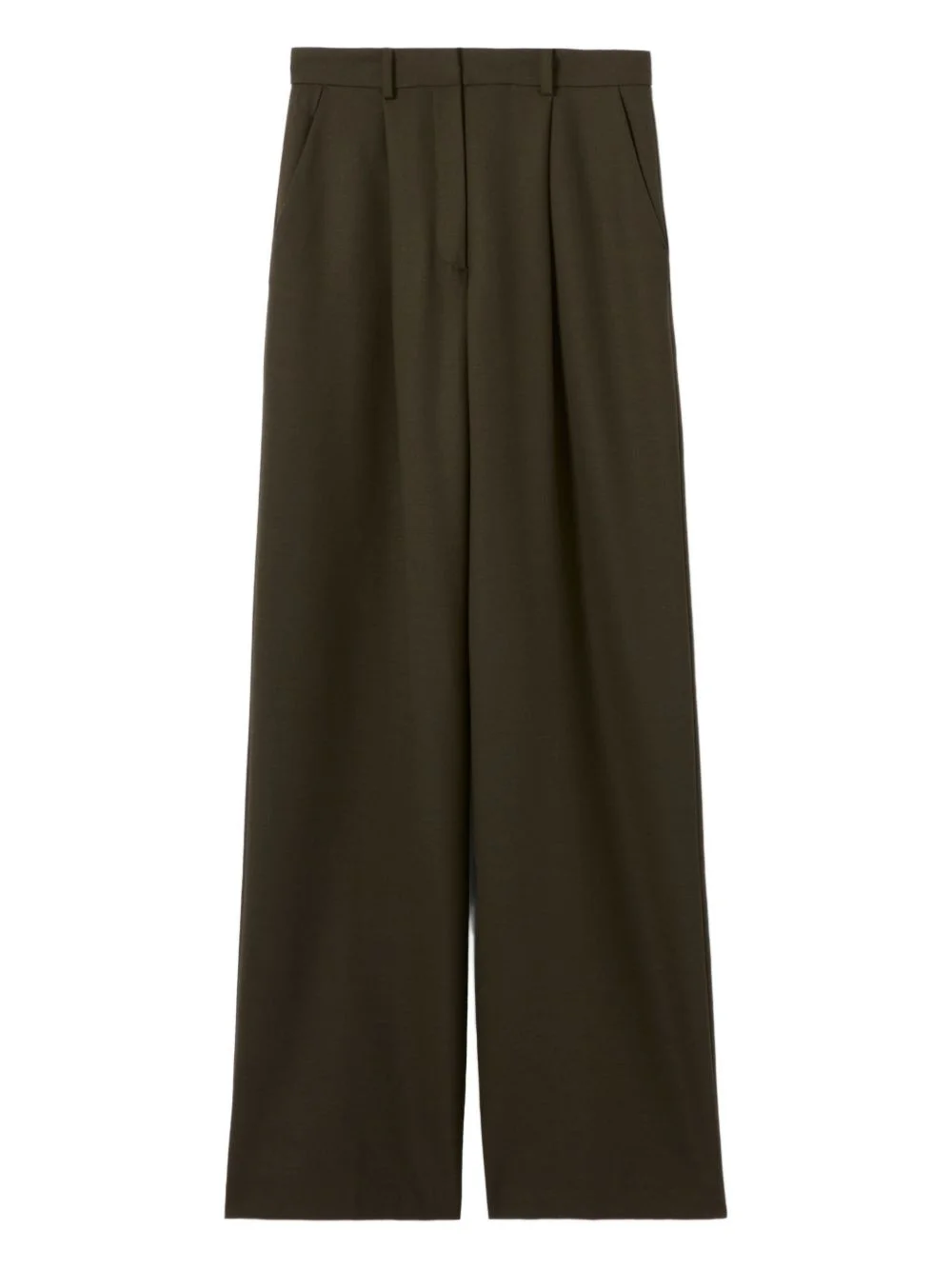 pleated tailored trousers - 1