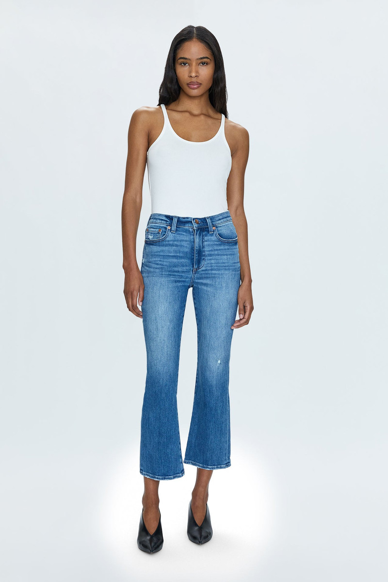 LENNON HIGH RISE CROP BOOT JEAN - FLING VINTAGE 4