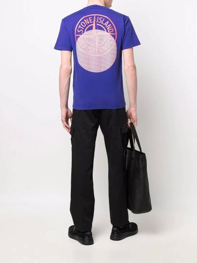 Stone Island logo-print cotton T-Shirt outlook