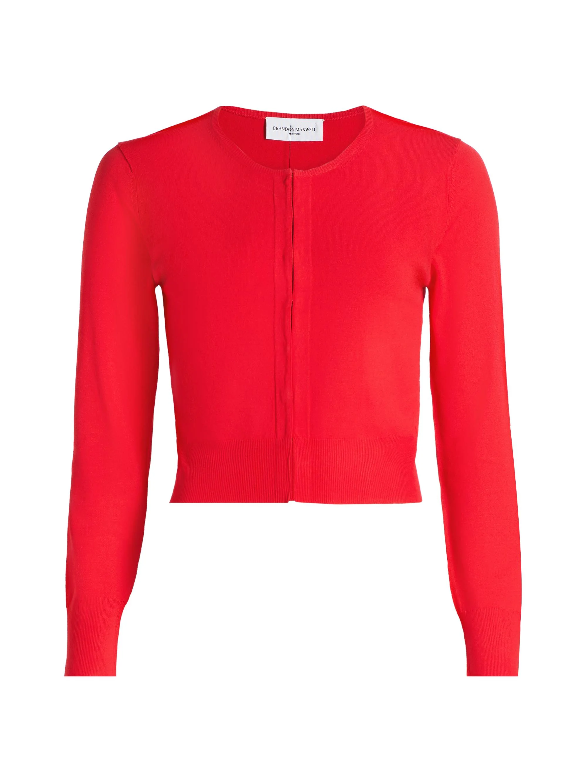 Women's The Ellery Shrunken Cardigan - Red - 1