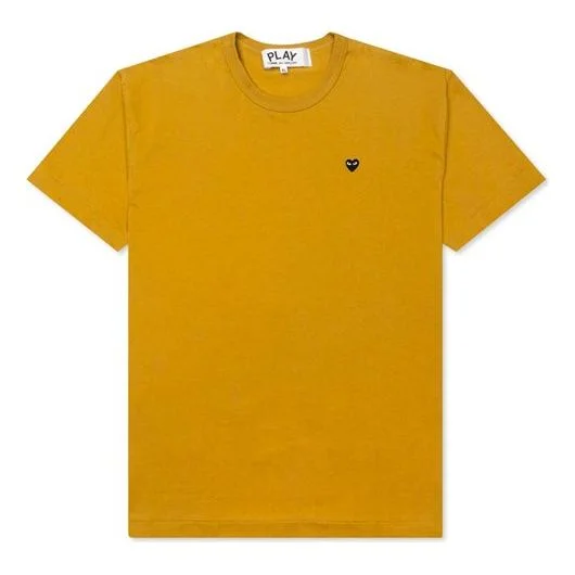 (WMNS) COMME des GARCONS PLAY Mini Logo Tee 'Yellow' AZ-T213-051-5 - 1