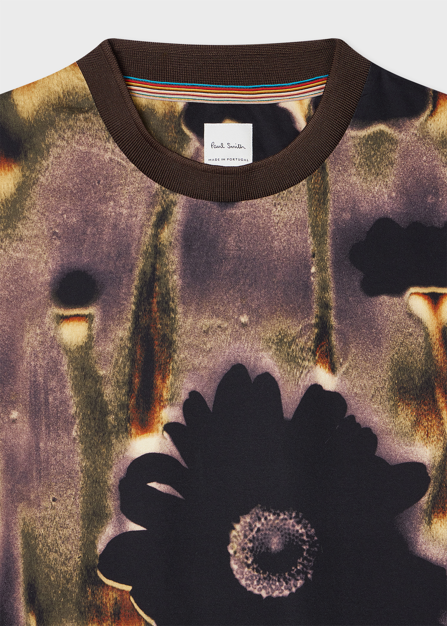 'Field Flowers' Print Cotton T-Shirt - 2