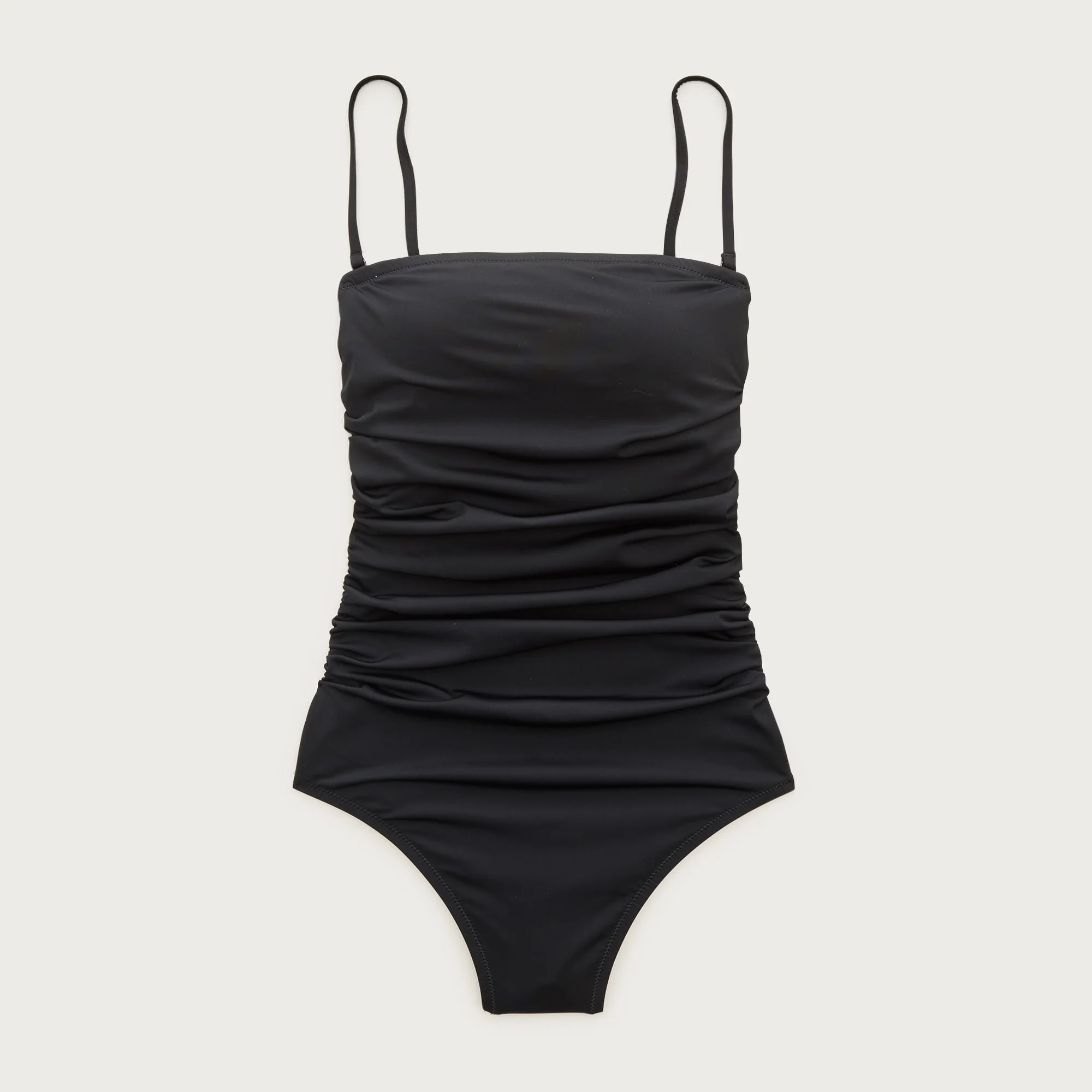 Gemma ruched bandeau one-piece - 1
