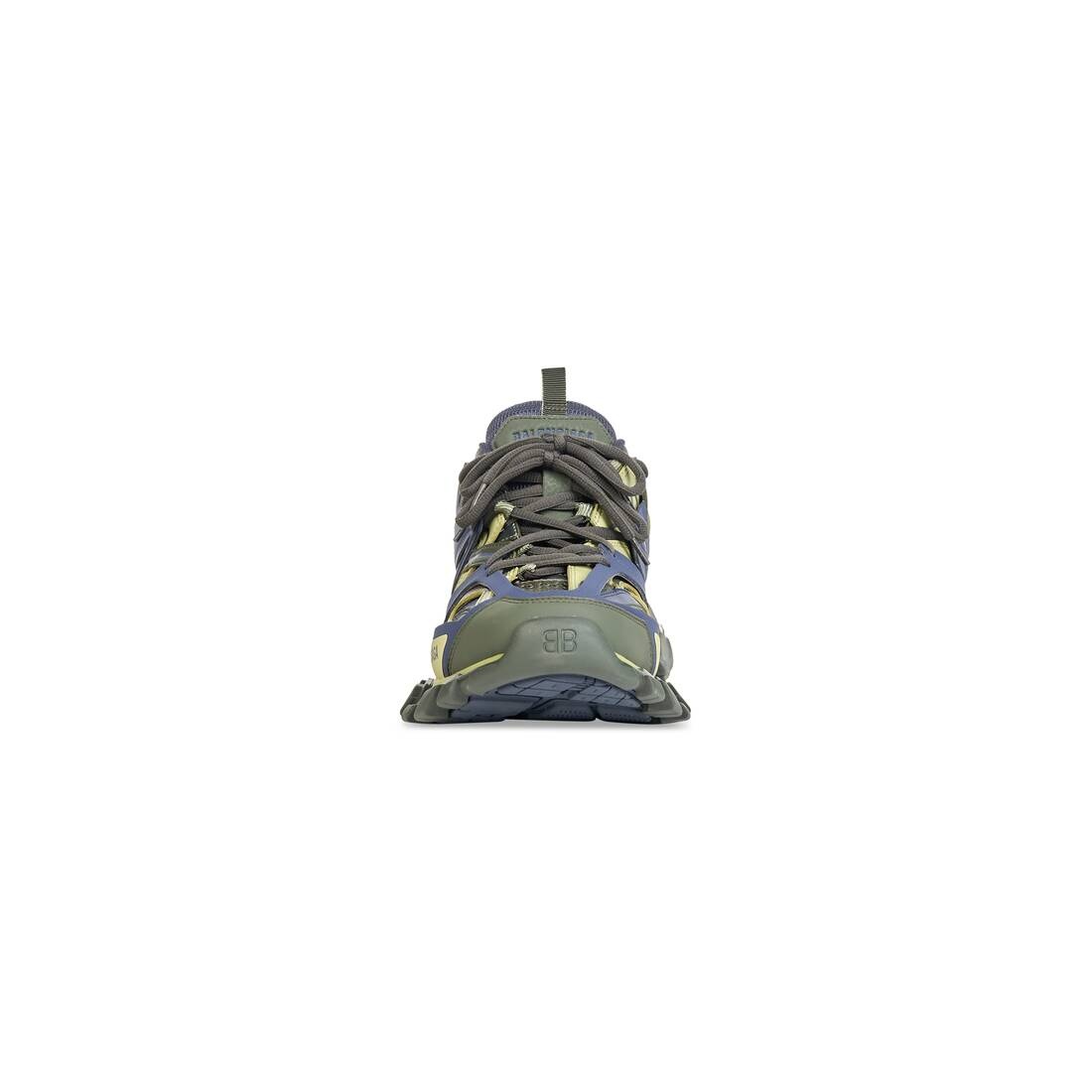 Men's Track Sneaker in Green - 3