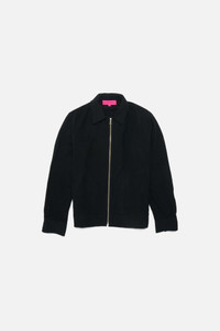 【The Elder Statesman】 Daily Zuzuコットンアンドカシミヤ zip ジ エルダーステイツマン カシミヤヘビーセーター メンズ SIZE S