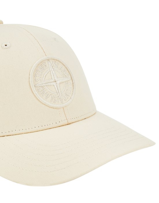 99661 COTTON REP CAP IVORY - 3