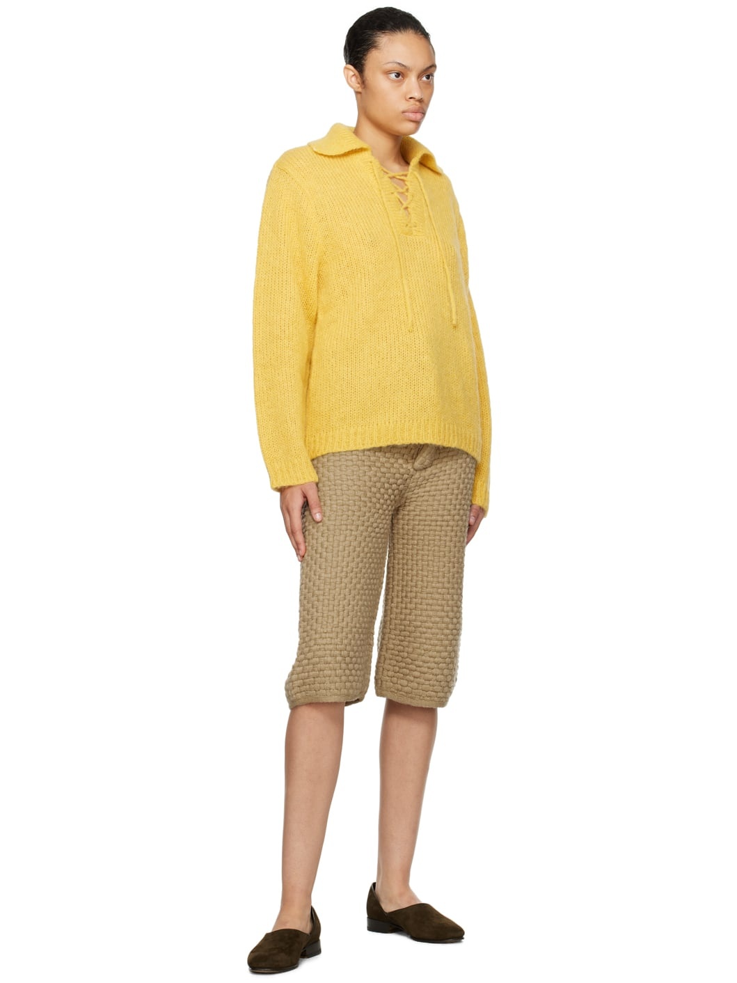 Yellow Alpine Sweater - 4