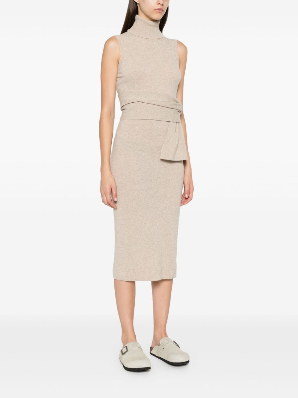 knitted midi dress - 3