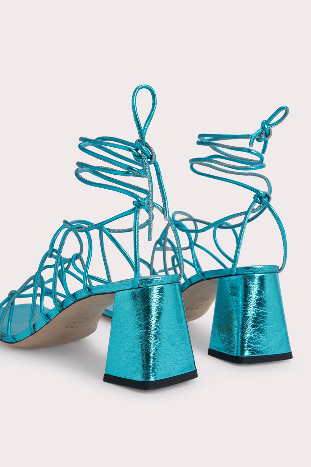 Alexander Aquamarine Metallic Leather - 5