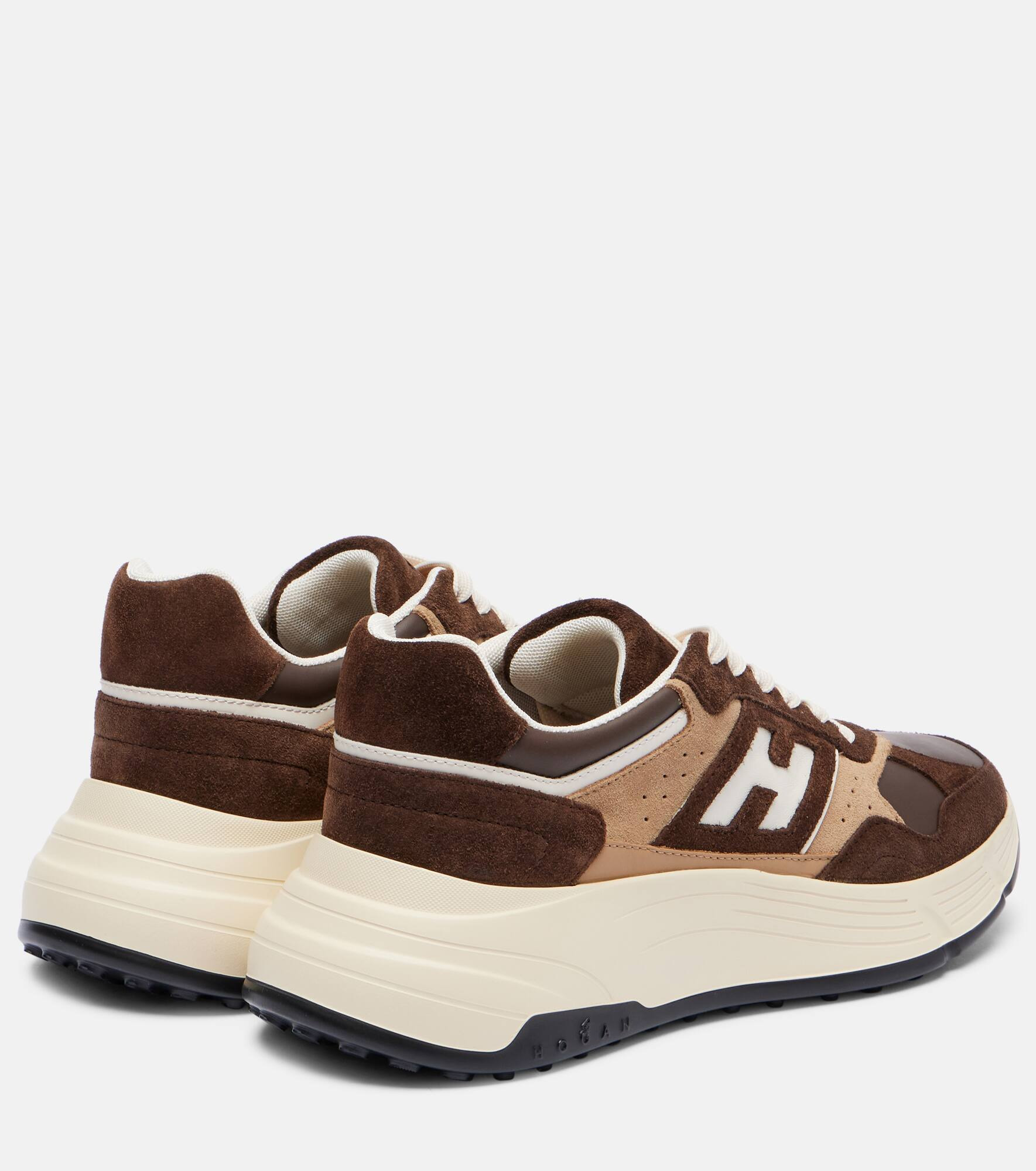 H669 suede and leather sneakers - 2