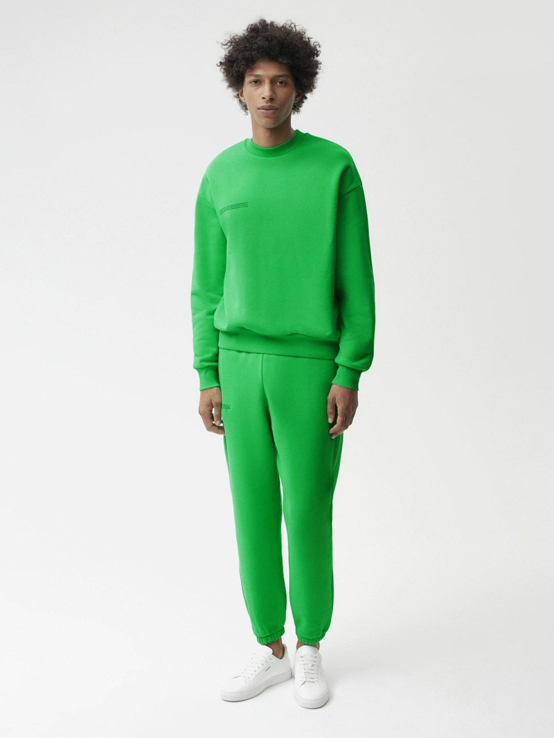 PANGAIA Mens 365 Heavyweight Track Pants - Jade Green outlook
