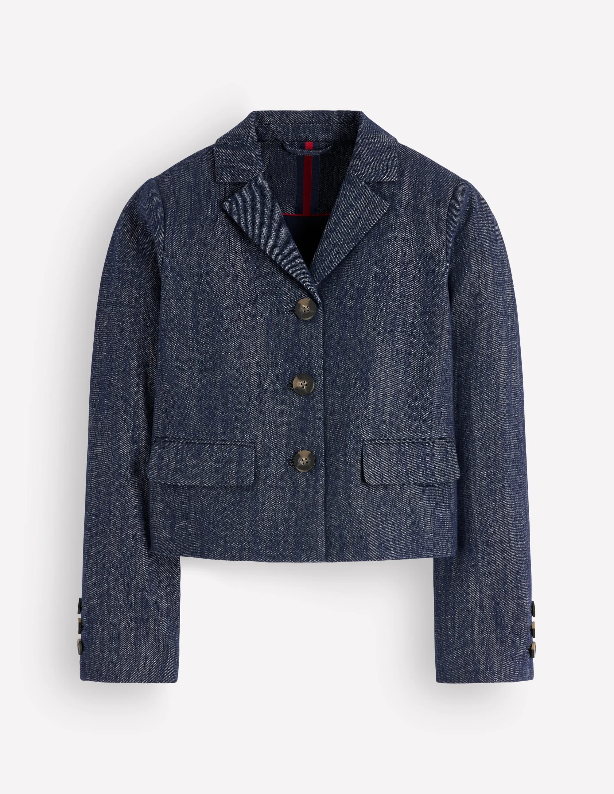 Dartmouth Twill Blazer-Indigo - 1