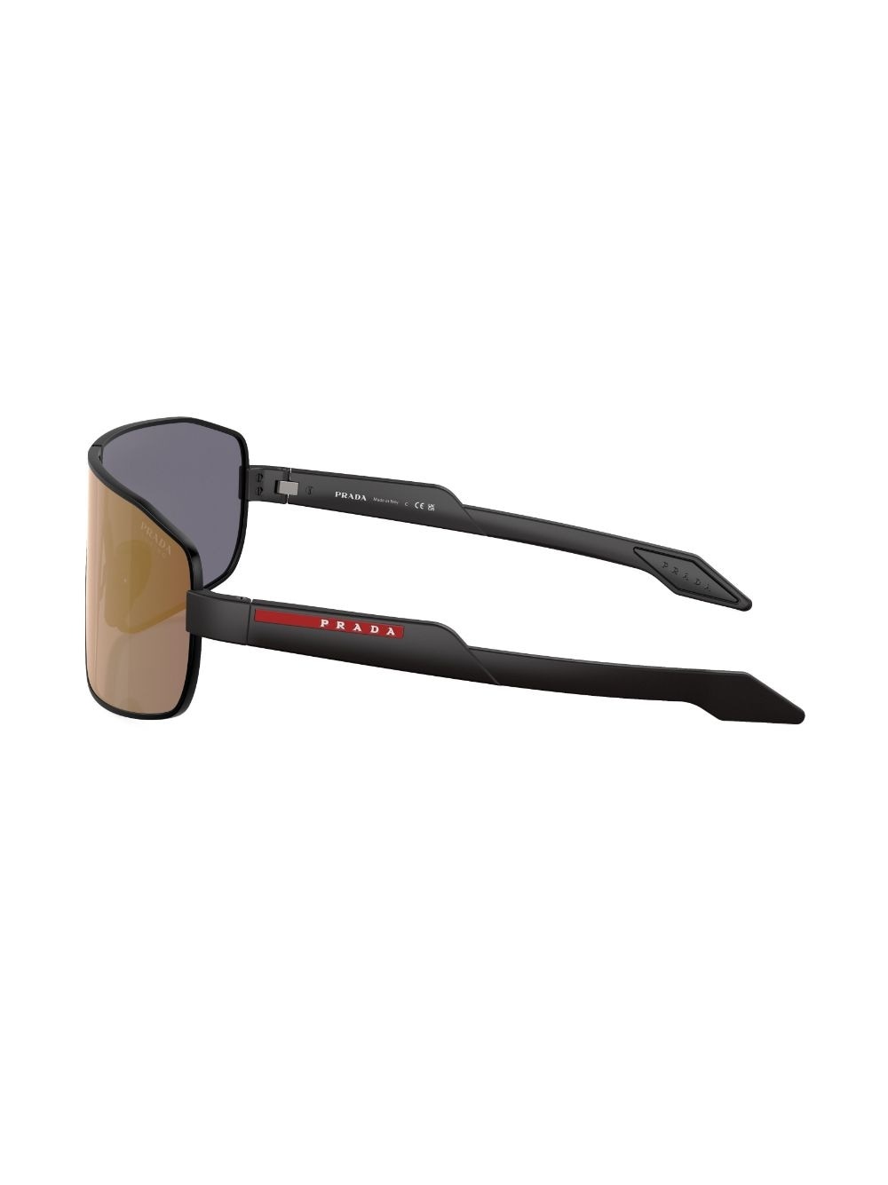 gradient-lenses shield-frame sunglasses - 3