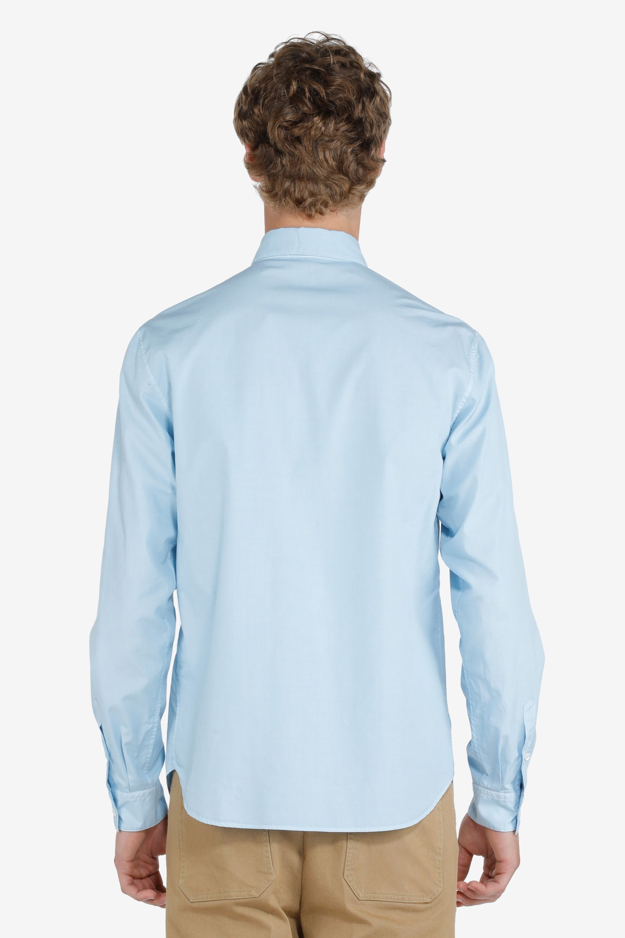 LOGO-EMBROIDERED COTTON SHIRT - 2