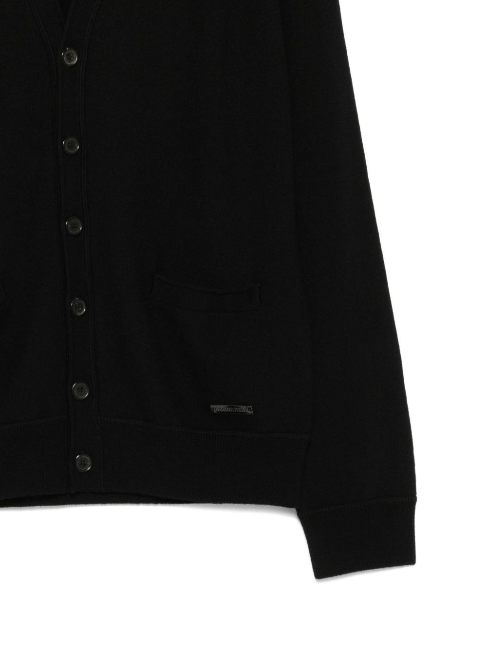 V-neck buttoned cardigan - 3