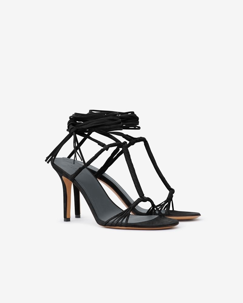 ARJA SUEDE LEATHER SANDALS - 3