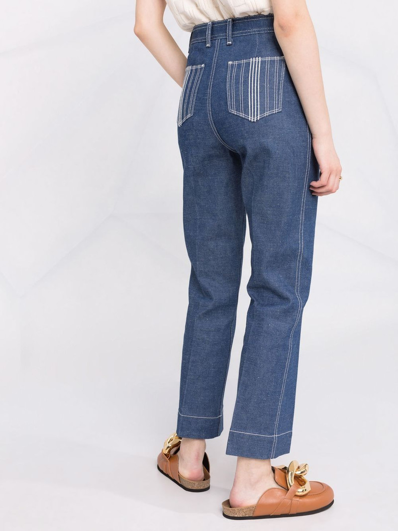 straight-leg denim jeans 3