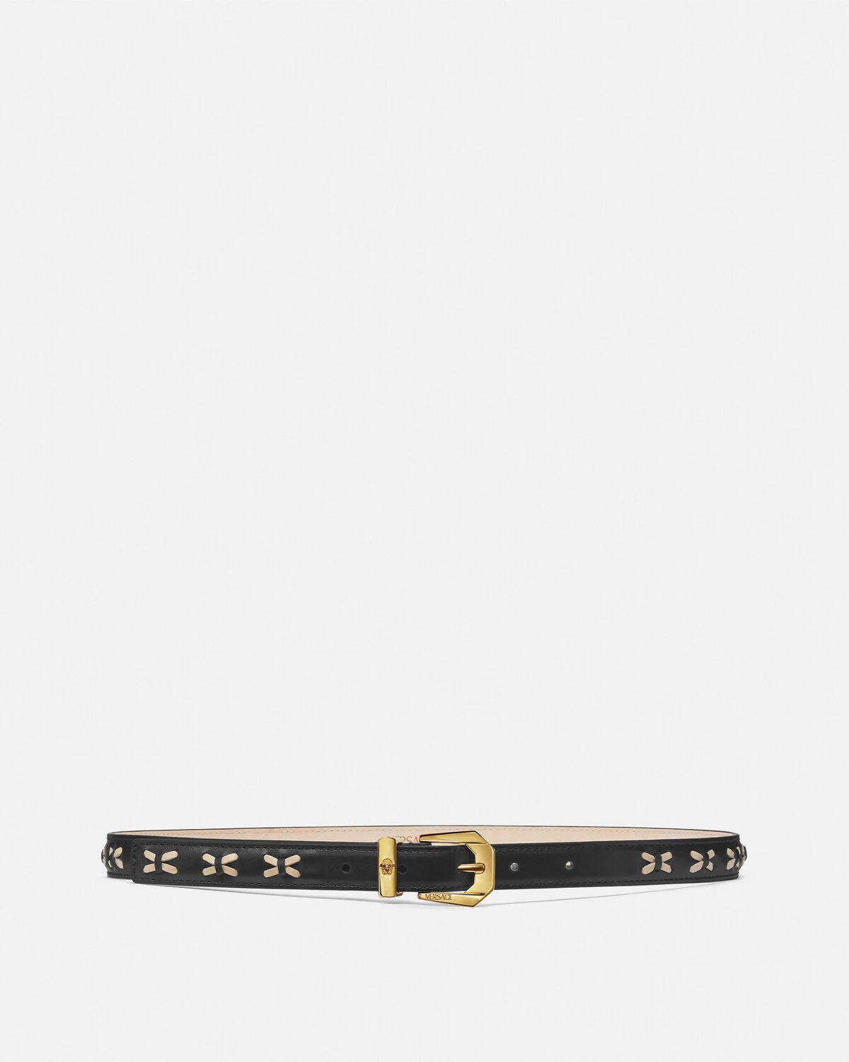 Medusa Heritage Leather Belt 2 cm - 1