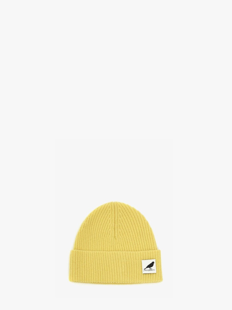 BEANIE WITH LOGO PATCH 1