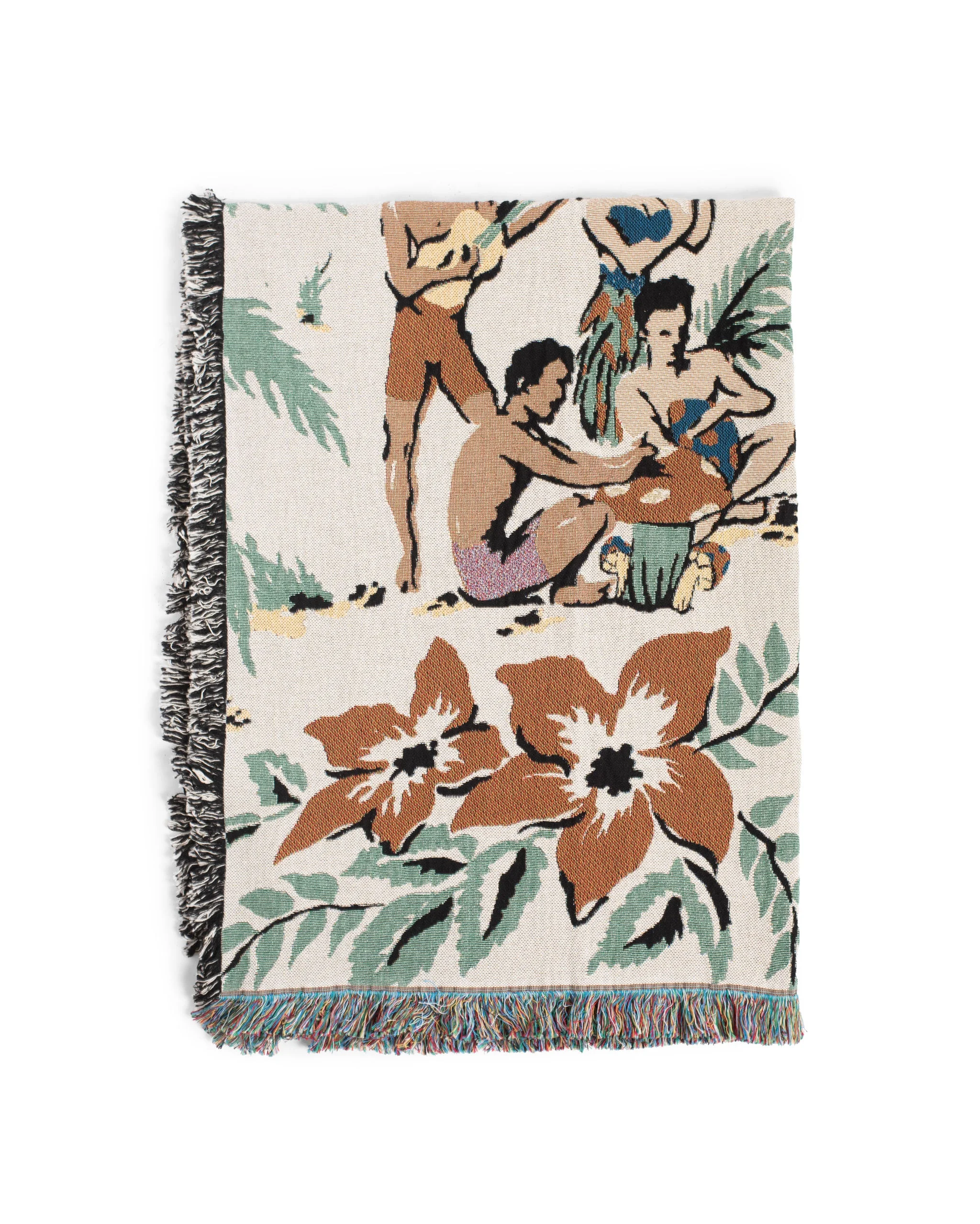 Trippin' Beach Throw Blanket - 1