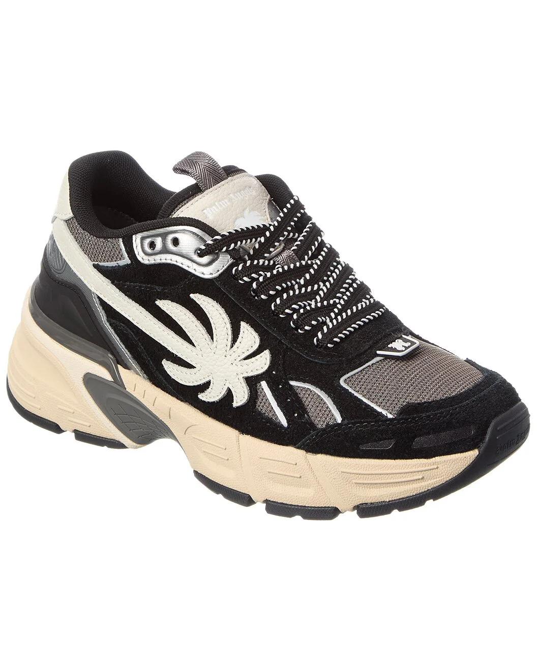 Palm Angels 4 Leather & Mesh Sneaker - 1