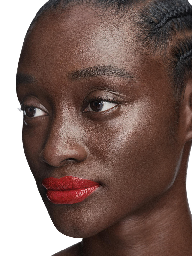 Satin Lipstick - Deep Red 3